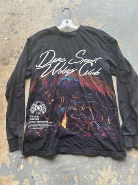 Darc Sport Wolves Club Long Sleeve Shirt L  Wolves Forever 304-1000